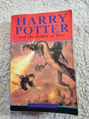 Harry Potter and the Goblet of Fire J K Rowling Paperback First Edition 2000